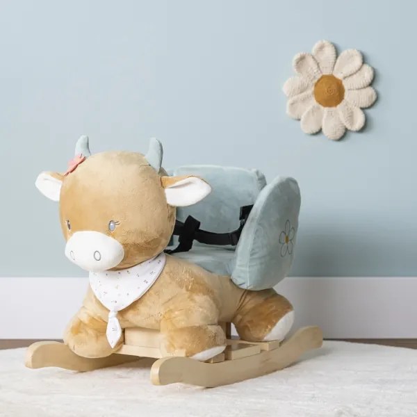Nattou - Giocattolo a dondolo mucca MILA