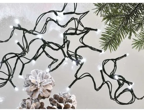 Catena luminosa LED per esterni 40xLED/9m IP44 bianco freddo