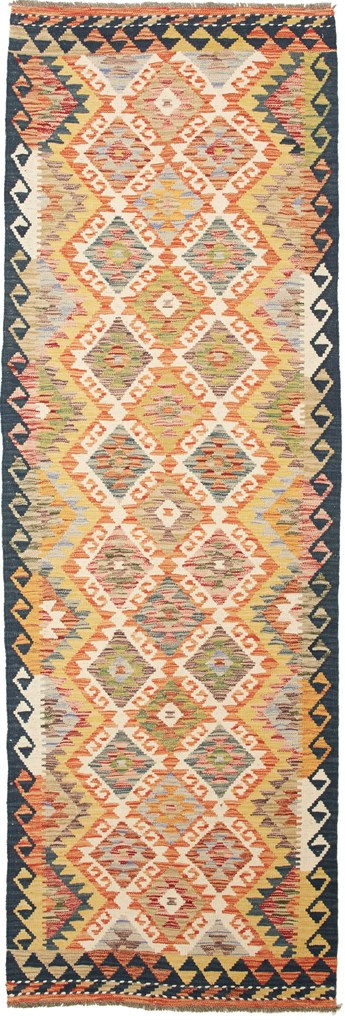 Kilim Tappeto 90x250 (Pakistan) Tessuto A Mano