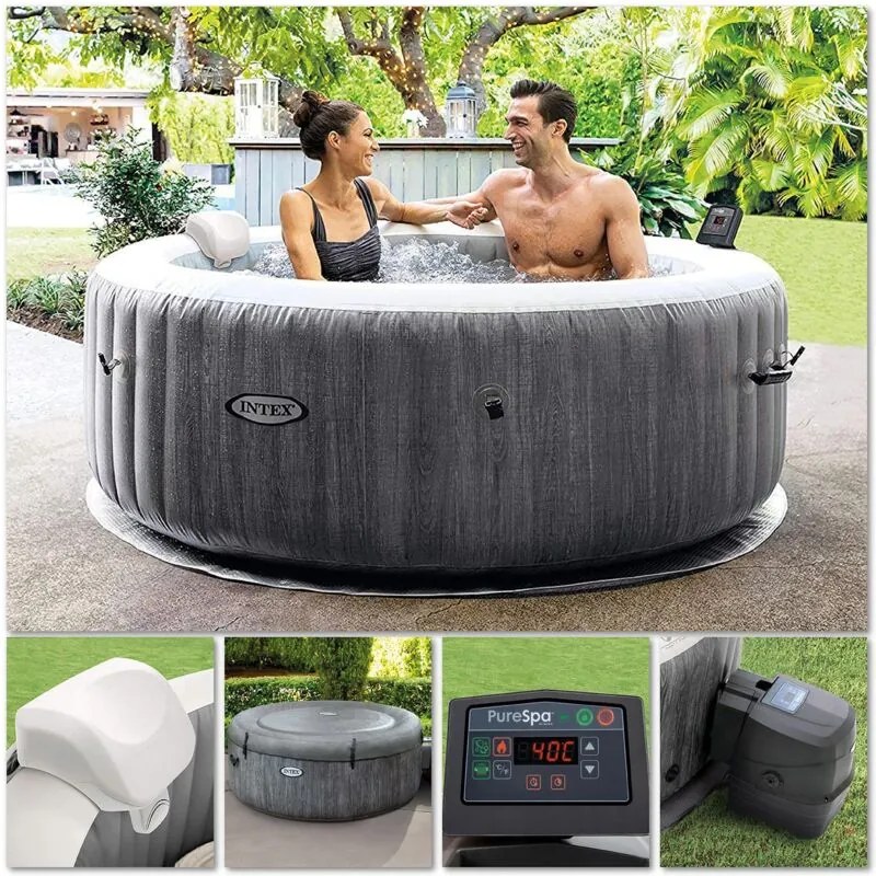 SPA gonfiabile con idromassaggio per 4 persone INTEX 28440