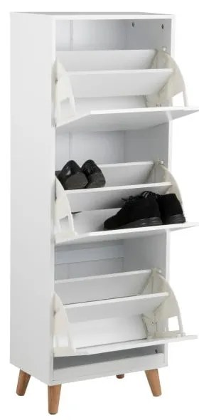 Scarpiera incernierata bianca Mitra - Actona