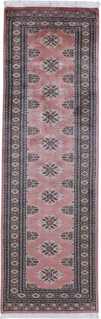 Bokhara Tappeto 250 x 80 (Pakistan) Annodato A Mano