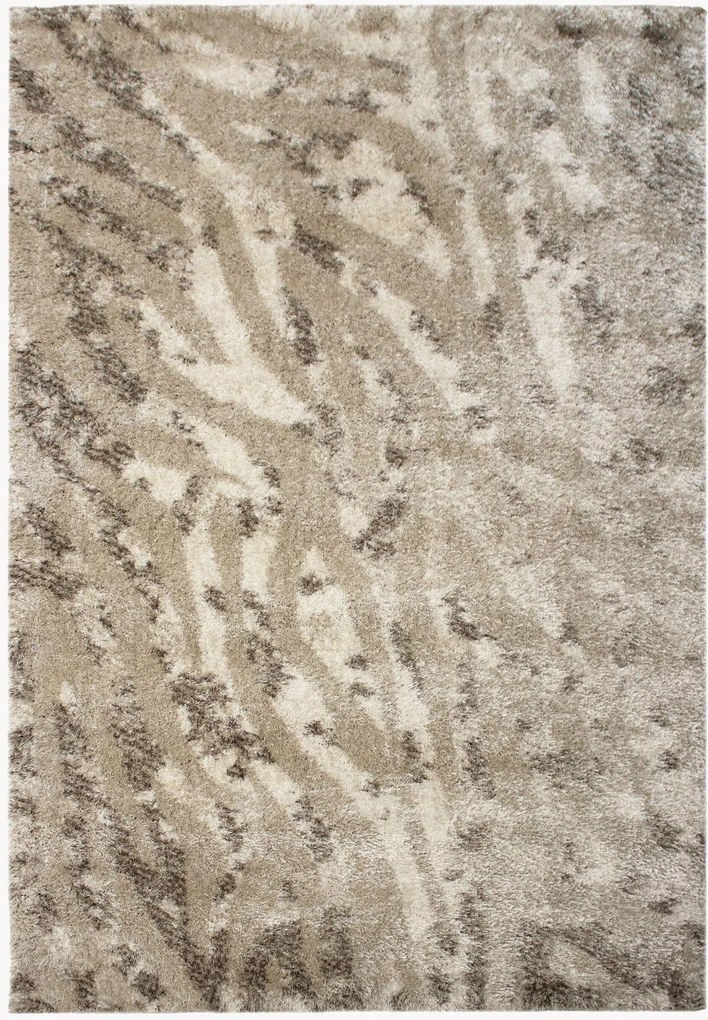 Tappeto a pelo lungo Leopard Abstract