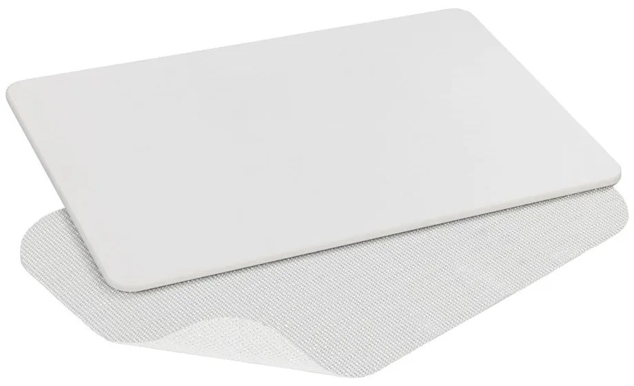Tappetino da bagno bianco in terra di diatomee 39x60 cm Simi - Wenko