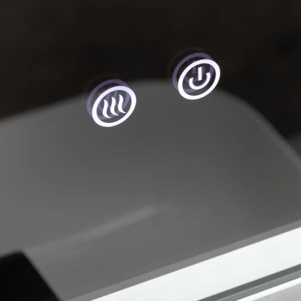 Brilagi - Specchio da bagno riscaldato con retroilluminazione LED dimmerabile BELLA LED/16W/230V 60x60 cm IP44