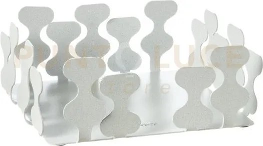 Portatovaglioli di design nori bianco marmo