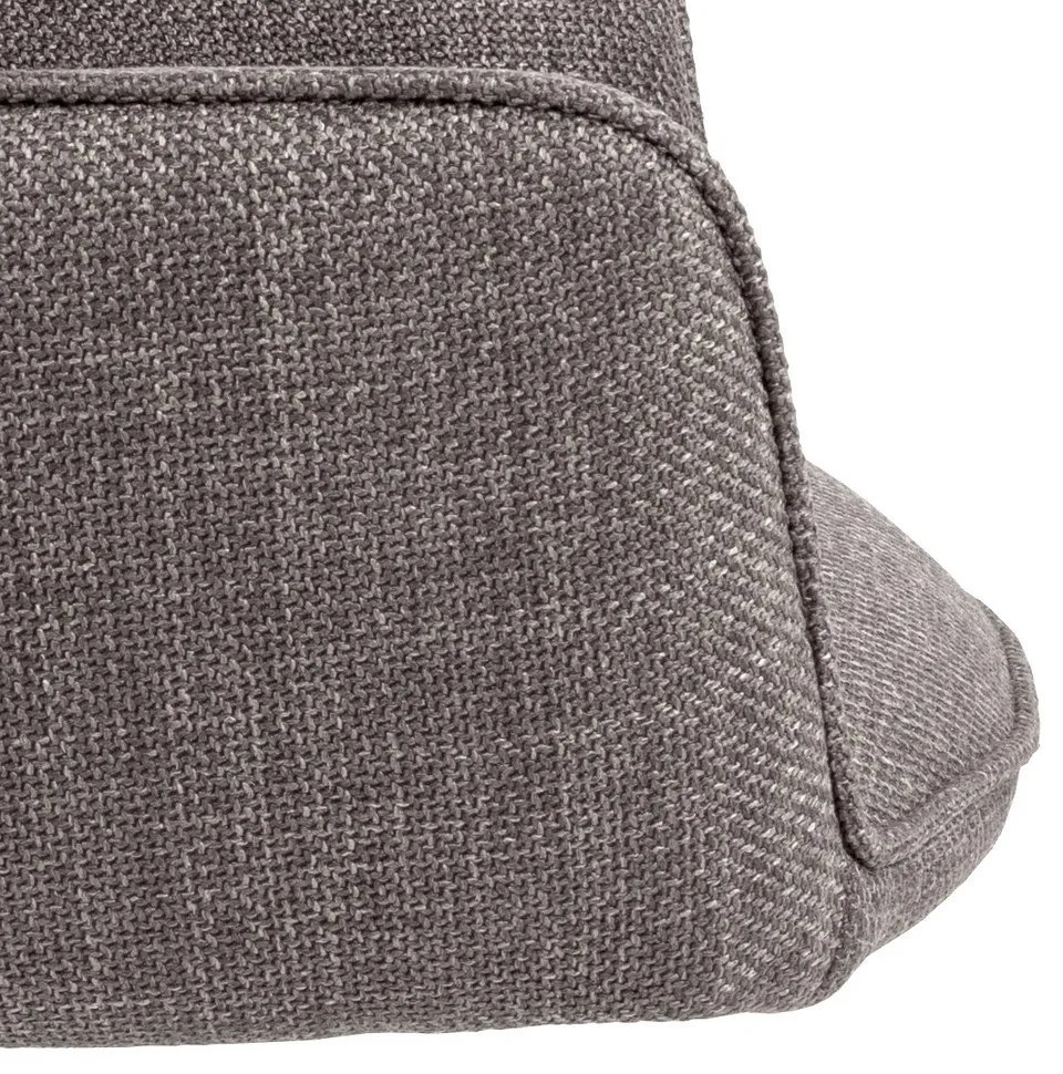 Set di sedie da pranzo grigio chiaro in imbottito con braccioli 2 pz Glenda – Actona