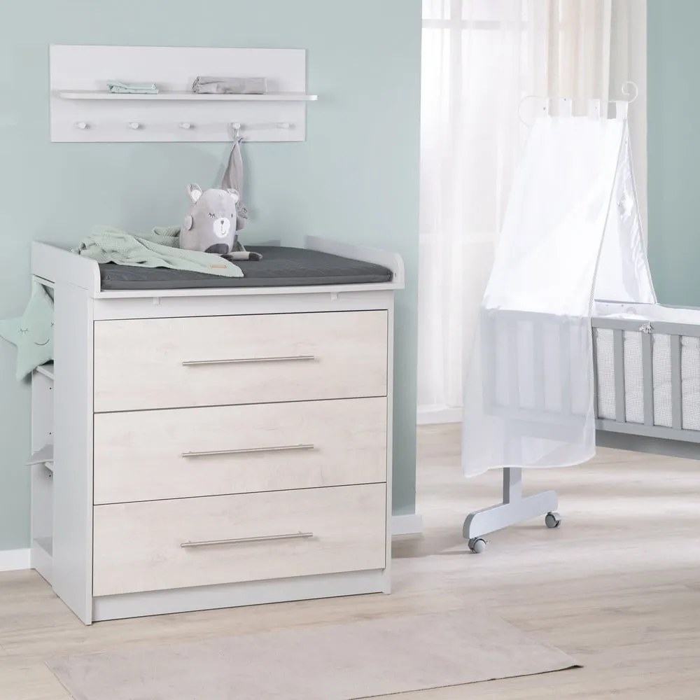 Materassino per fasciatoio 75x85 cm Graphite gesteppt – Roba