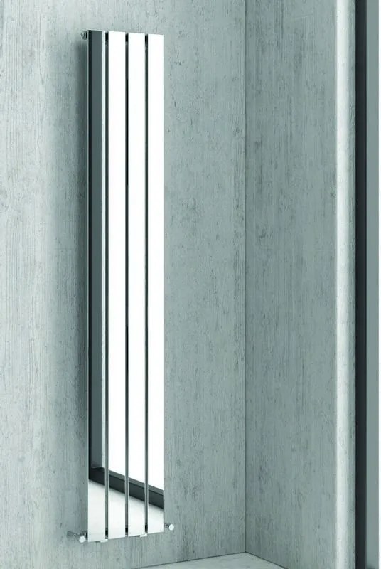 Termoarredo radiatore bagno 180x30cm con elementi piatti modello Kam-370 - KAMALU