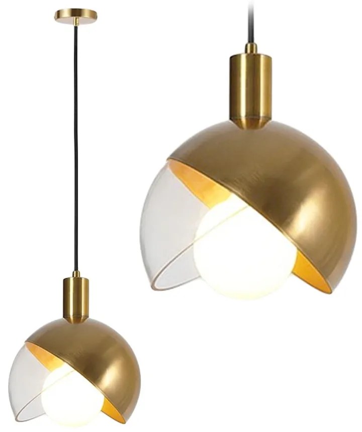 LAMPADA DA SOFFITTO PENSILE GOLD APP638-1CP