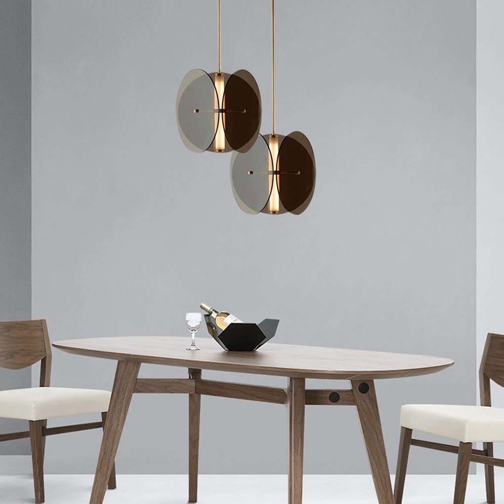 Lampada black APP1675-CP Round