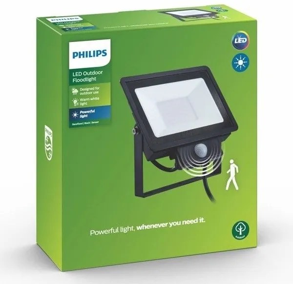 Philips - Proiettore LED con sensore DECOFLOOD LED/20W/230V IP65