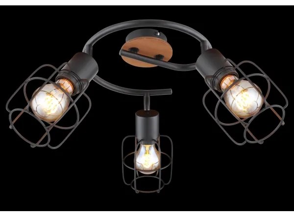 Globo 54037-3 - Faretto WILLA 3xE27/40W/230V