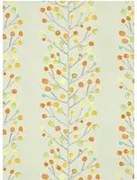 Scion Tapete Melinki Berry Tree - Tangerine/ Powder Blue