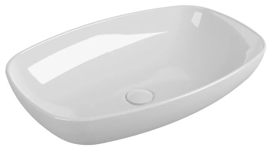 Ceramica Flaminia Nudaslim 60 Lavabo cm 60 da appoggio in ceramica bianco