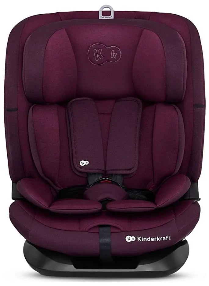 KINDERKRAFT - Seggiolino auto ONETO 3 i-Dimensioni (76-150 cm) + Isofix Cherry pearl