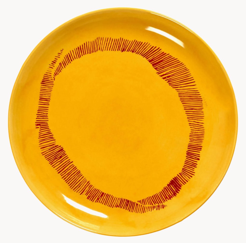 Piatti da colazione con smalto reattivo Feast 2 pz