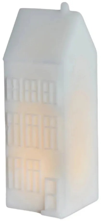 Decorazione luminosa bianca con alimentazione a batteria Copenhagen Nyhavn Townhouse – Sirius