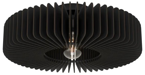 Eglo 900831 - Plafoniera PALOMBAIA 1xE27/40W/230V nero