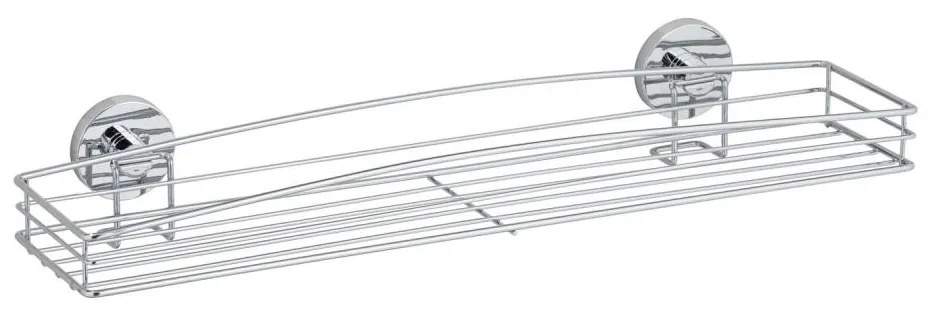 WENKO 20884100-Mensola VACUUM-LOC MILAZZO 51x15,2 cm cromo lucido