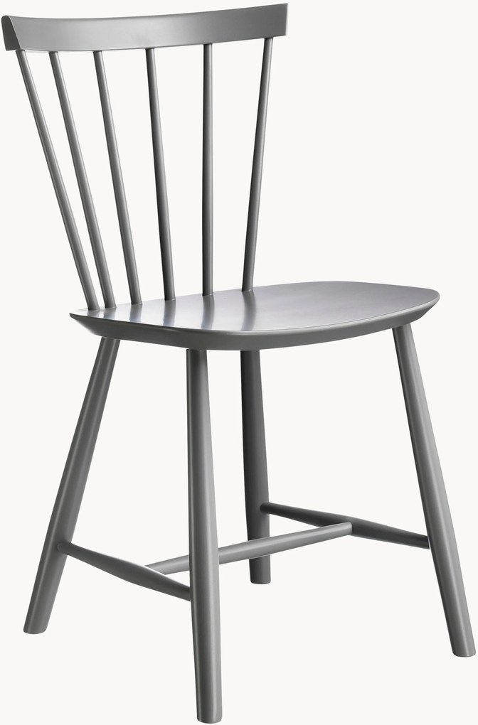 Sedia da pranzo in legno di faggio fatta a mano J46