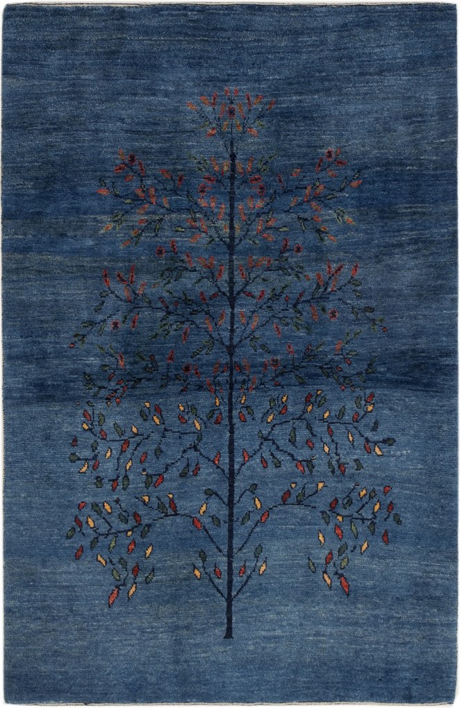 Gashguli Tappeto 180x120 Blu (Iran) Annodato A Mano