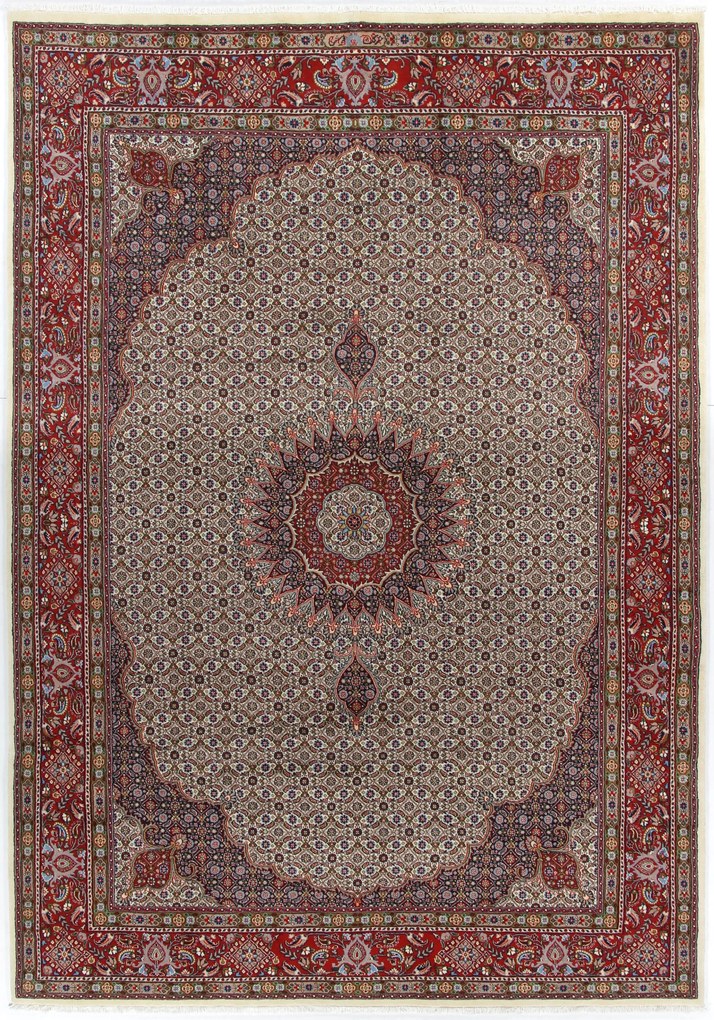 Moud Tappeto 290x200 (Iran) Annodato A Mano