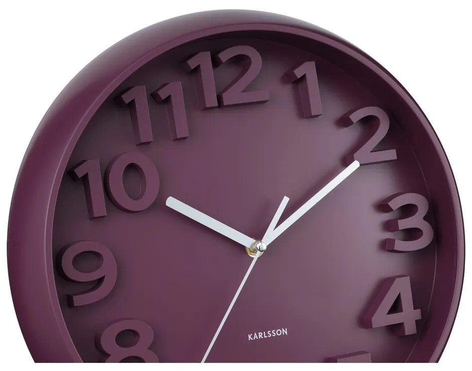 Orologio da parete ø 33,5 cm Elevated Classic Numbers – Karlsson