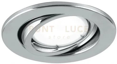 Kit  3 pezzi  incassi led matrix orientabili cromo 3 luci attacco g...