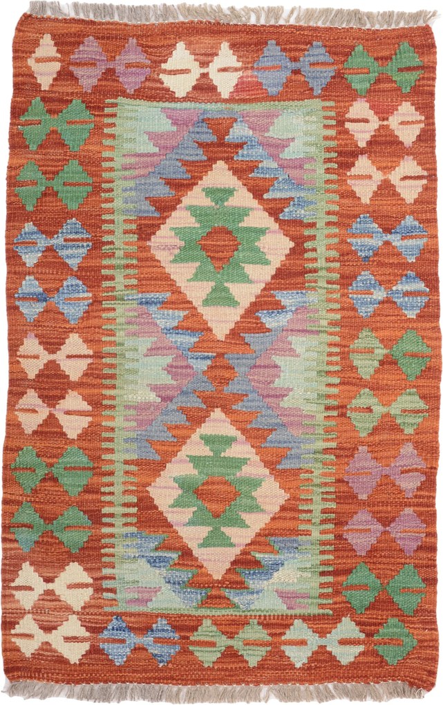 Kilim Tappeto orientale 90 x 60 (Pakistan) Tessuto A Mano