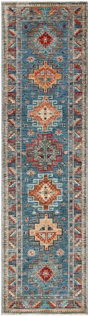 Kazak Tappeto 80x260 (Pakistan) Annodato A Mano