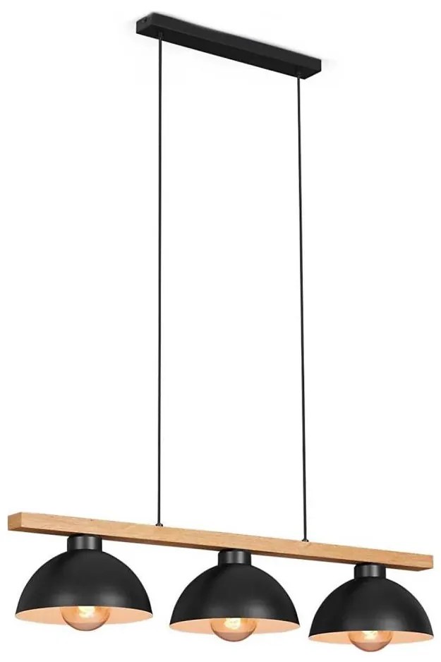 Brilo - Lampadario a sospensione con filo 3xE27/40W/230V