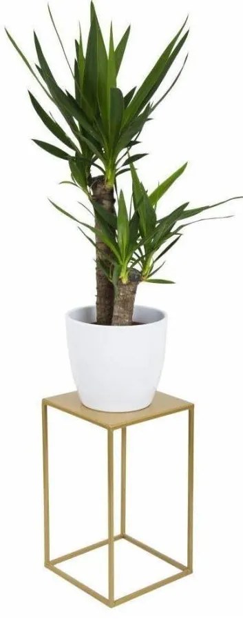 Portafiori 40x24 cm oro