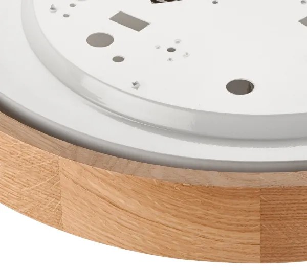 Brilagi - Lampada LED da soffitto CARVALHO 2xE27/60W/230V rovere Ø37,5 cm