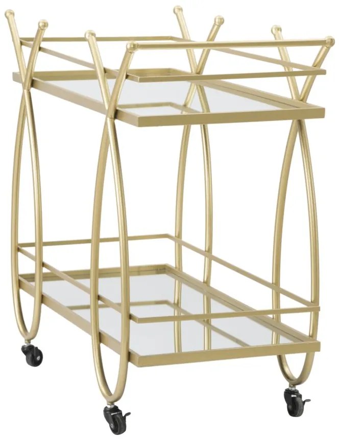 Carrello Elegante Ribbon 80x40x75 cm