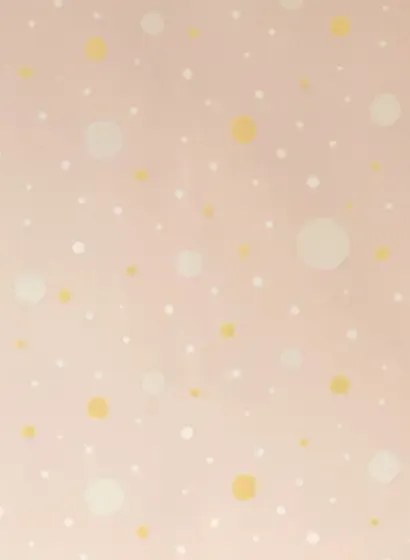 Majvillan Carta da parati Confetti - Soft Pink