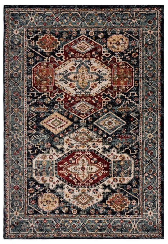 Tappeto blu scuro 120x170 cm Gillingham - Flair Rugs