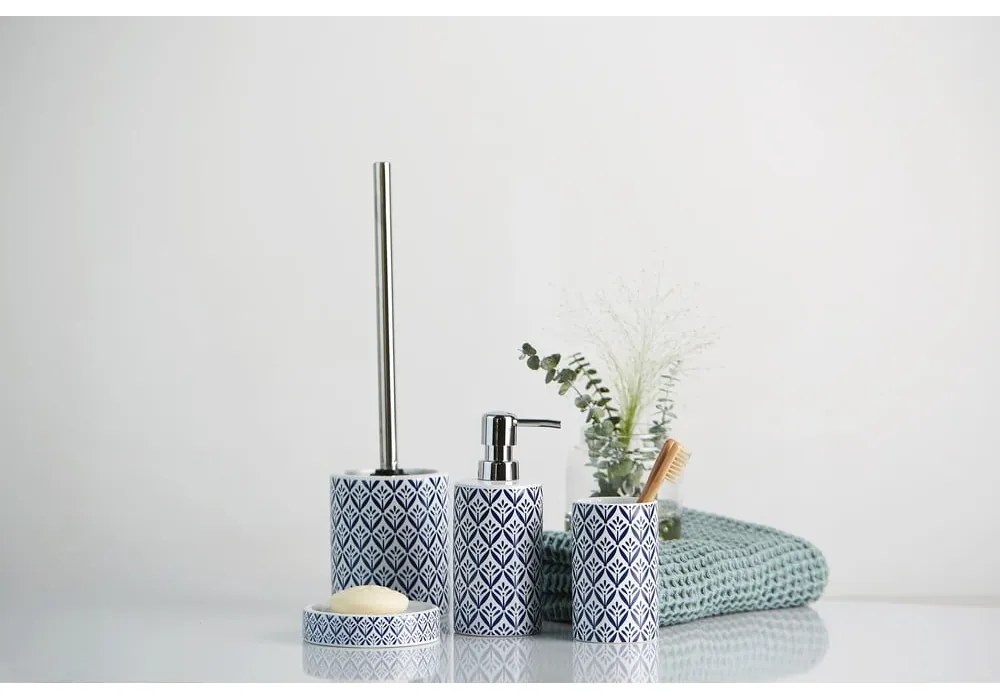 Scopino WC blu in ceramica Lorca – Wenko