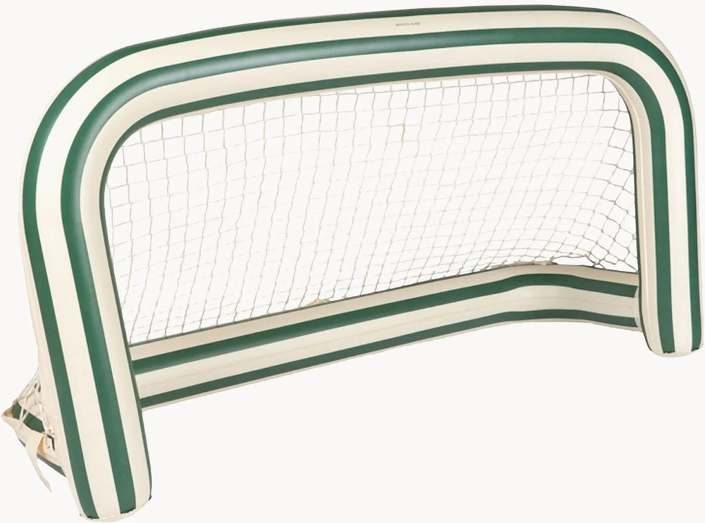 Porta gonfiabile Green Stripe con palla