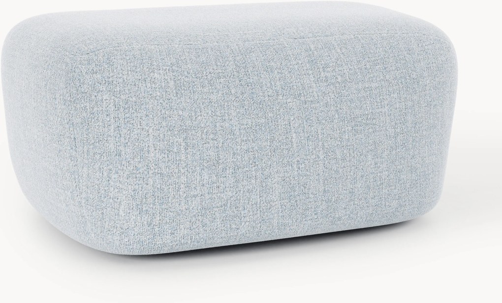 Pouf grande in bouclé Wolke