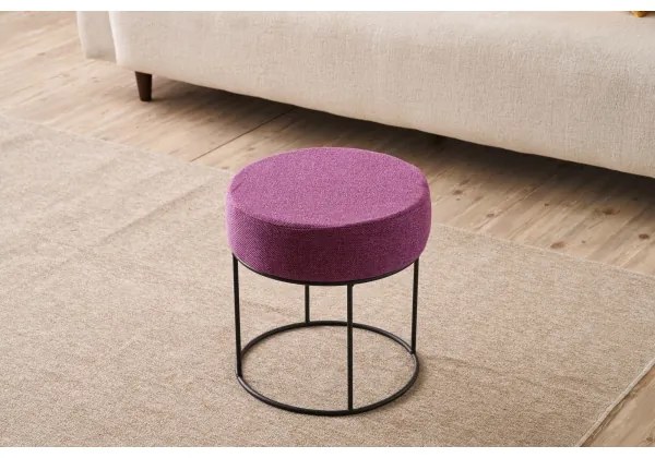 Pouf RELO Ø 40 cm rosa