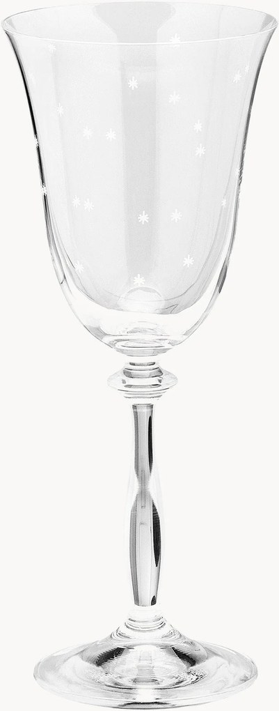 Set di 4 bicchieri da vino fatti a mano Starry Eve