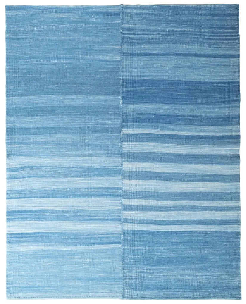 Kilim Tappeto persiano 160 x 190 Blu (Iran) Tessuto A Mano