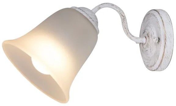 Rabalux 7259 - Applique FABIOLA 1xE27/40W/230V bianco
