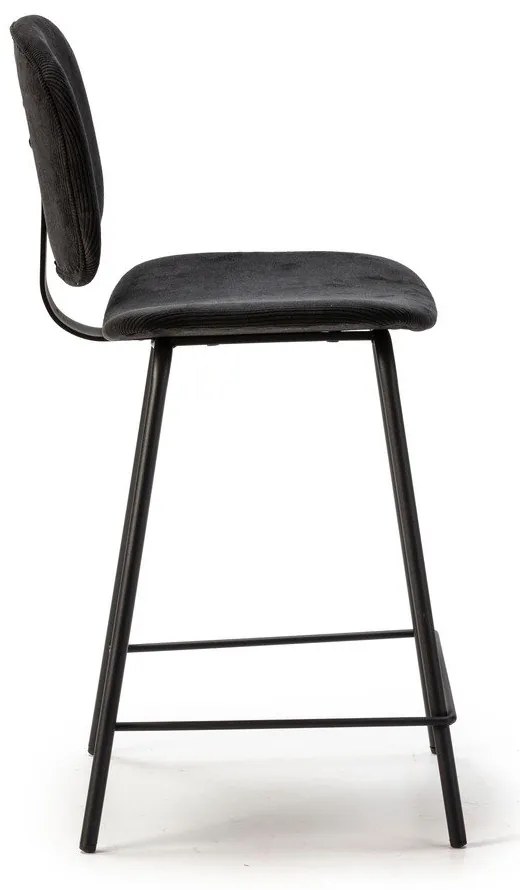 Set di sgabelli da bar neri 2 pz (altezza seduta 66 cm) Arus - Marckeric