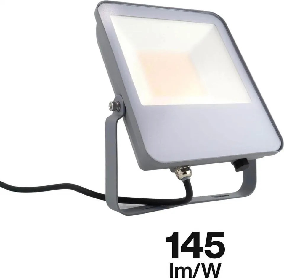 Proiettore LED 50W IP65 145lm/W con Osram chip LED Colore Bianco Freddo 6.000K