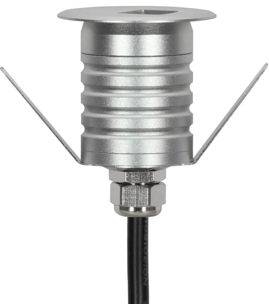 Faretto LED Acciaio 1W IP67 Professional - per Gradini Colore Bianco Naturale 4.000K