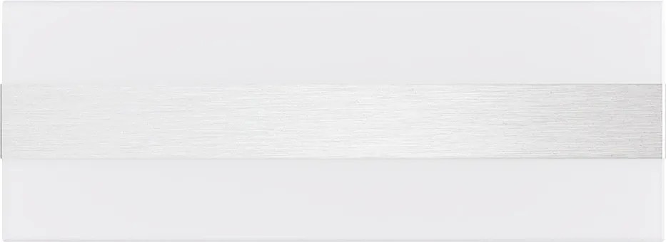 Applique 2xE27 per esterni a Luce Diffusa IP65 Inox - Serie Glow