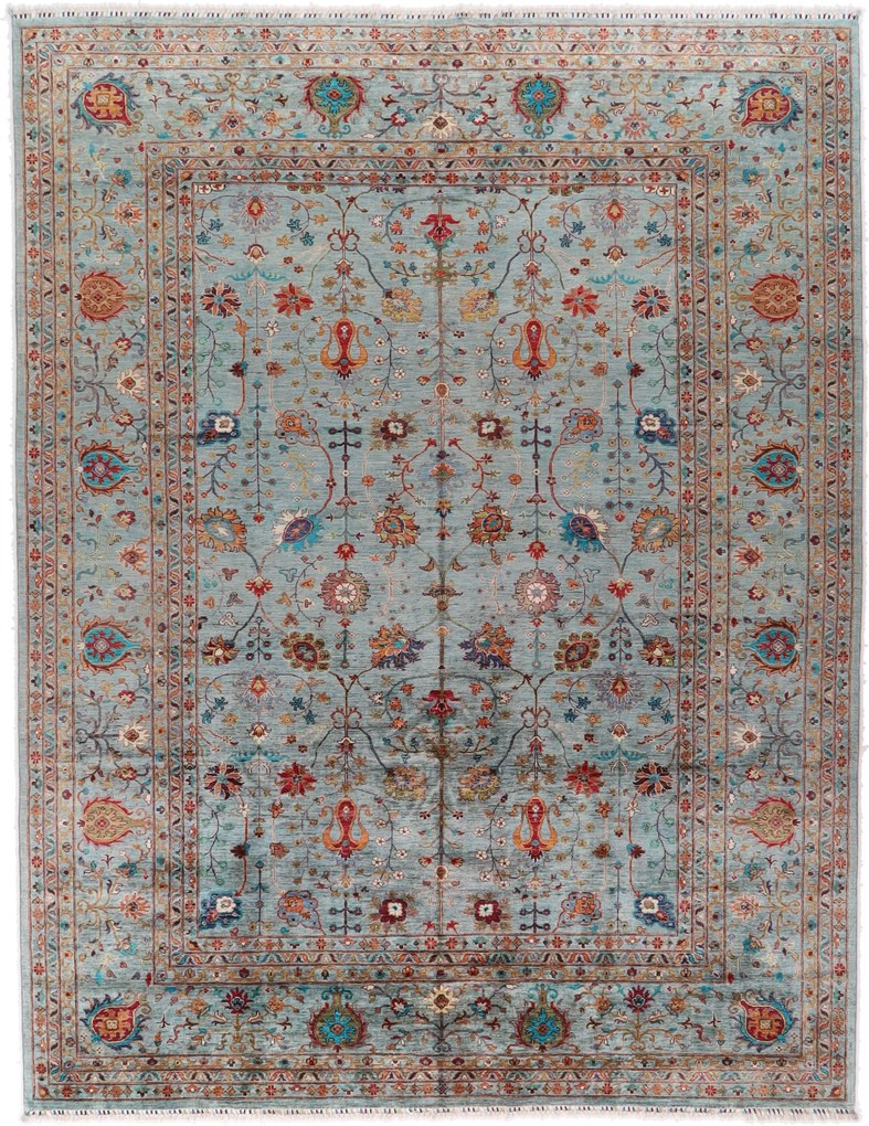 Samarkand Tappeto 300 x 390 (Pakistan) Annodato A Mano