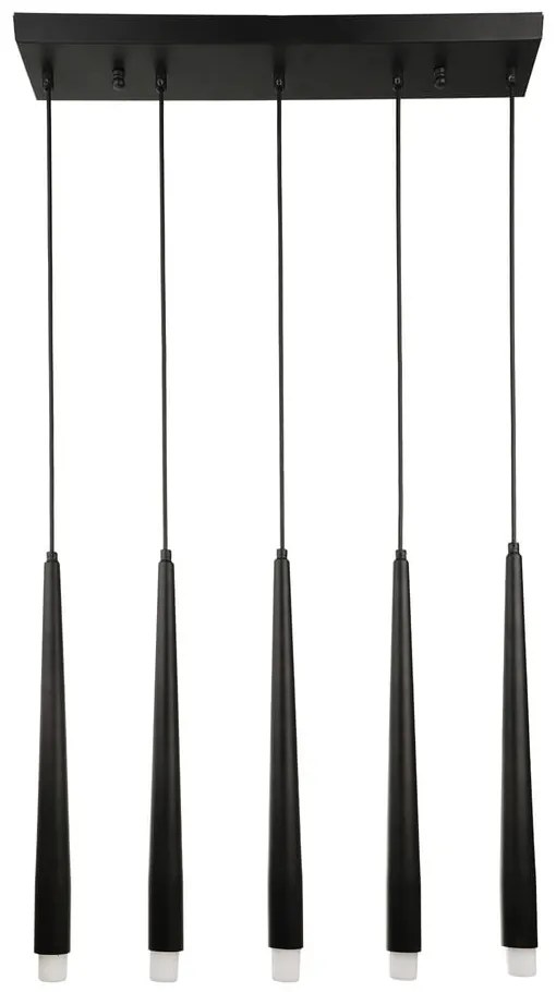 Lampadario nero Agusta – Squid Lighting